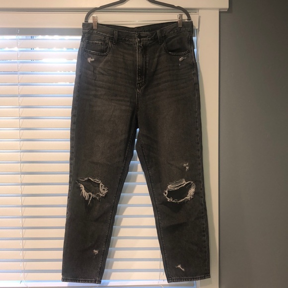 american eagle high waisted jeans